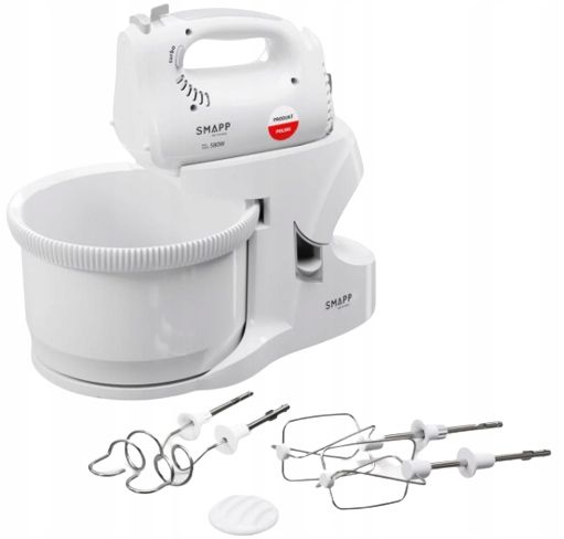 ZELMOTOR SMAPP POLSKI mikser ręczny 2 x misa 580W zdjęcie 3