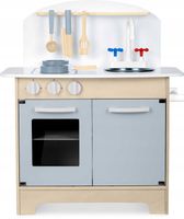 Ricokids Drewniana duża kuchnia interaktywna dla dzieci + akcesoria
