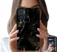 ETUI DO MOTOROLA MOTO E22 / E22I - KAMIENNE ELEGANCKIE WZORY FUTERAŁ CASE