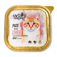 Karma mokra dla KOTA TufTuf Tacka alupak pasztet bogaty w wątróbkę 100g