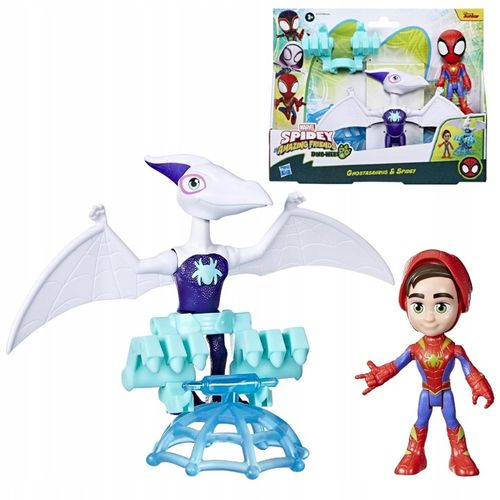 SPIDEY I SUPER KUMPLE ZESTAW FIGUREK SPIDEY I DINOZAUR GHOSTASAURUS DODATKI na Arena.pl