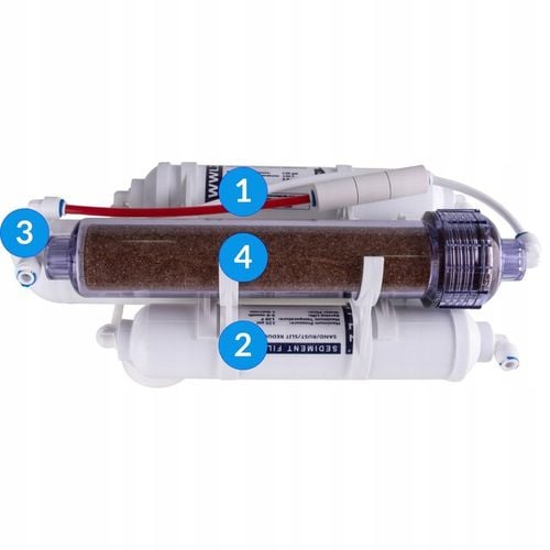 FILTR AKWARYSTYCZNY RO4 OSMOZA DEMINERALIZACJA na Arena.pl