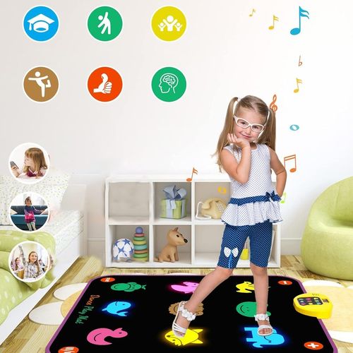 INTERAKTYWNA DUŻA MATA MUZYCZNA GRA MATA TANECZNA Z 5 TRYBAMI GRY na Arena.pl