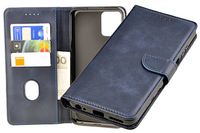 Etui portfel Wallet do Motorola Moto G32 4G granatowy