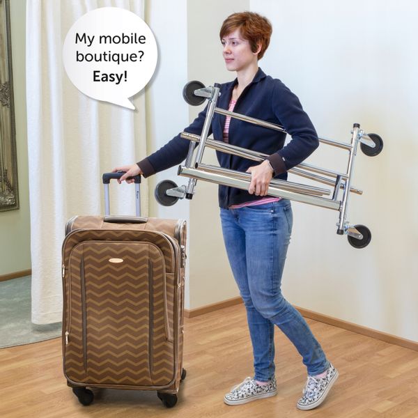 Tatkraft Darren wieszak na ubrania stojący - 100kg zdjęcie 5