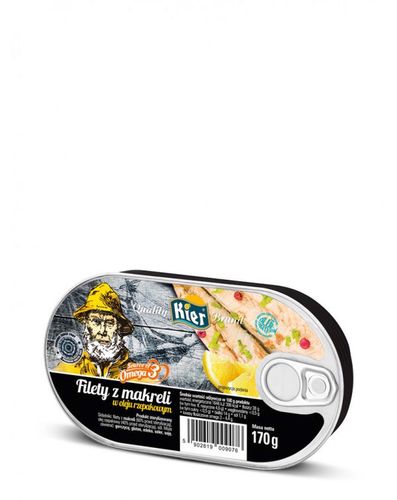 Kier Filet z Makreli w oleju 170 g na Arena.pl