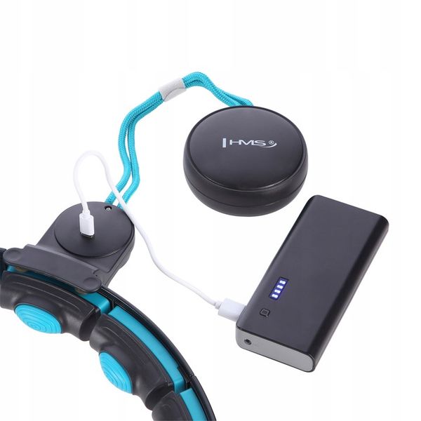 ZESTAW HULA HOP MAGNETYCZNY Z LICZNIKIEM HHM17 HMS PAS BR163 RED zdjęcie 13