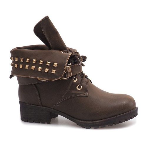Botki Workery 6616 Khaki r.36 na Arena.pl