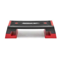 REEBOK STEP CZARNO-CZERWONY RAP-11150RD