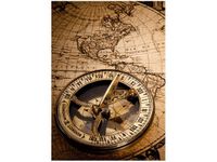 50X70CM MAPA ŚWIATA OBRAZ PION ŚCIAN