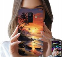 ETUI DO SAMSUNG A6 2018 - PLAŻA, WAKACJE, TROPIKALNA WYSPA OBUDOWA