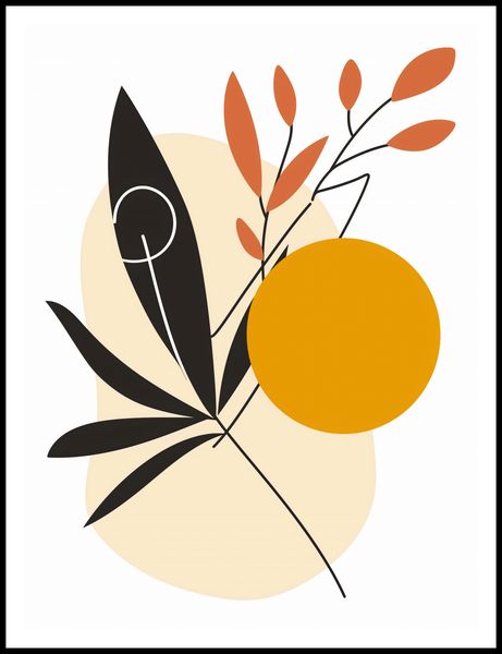 Plakat 75x100cm Jesienne Gracje zdjęcie 3