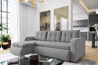 Welurowy Narożnik Kanapa Narożna VEGAS Sofa