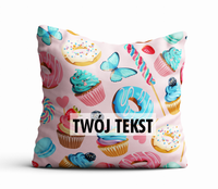 Poduszka DZIECIĘCA z Twoim napisem PD59 smakołyki