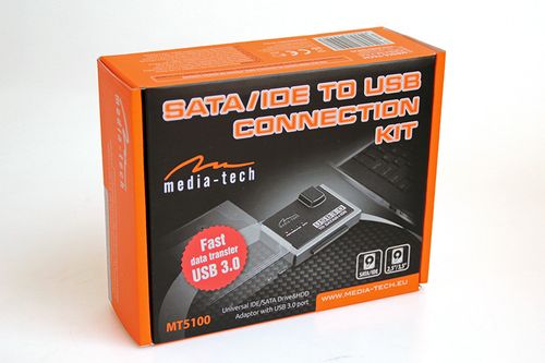 Adapter Media Tech MT5100 USB 3.0 do dysków twardych na Arena.pl