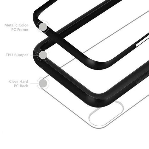 Mercury Bumper X iPhone X czarny /black na Arena.pl