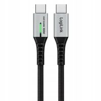 Kabel USB 3.2 Gen2x2 LogiLink CU0433 USB-C - USB-C, M/M, 20 Gb/s, 100 W, 4K