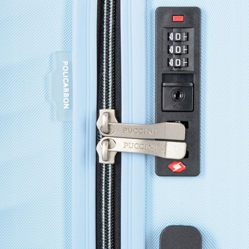 Duża walizka PUCCINI VALENCIA PC032A 7B Niebieska na Arena.pl