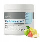 OstroVit ZMA Advanced 160 g 3 FORMY MAGNEZ CYNK + ASHWAGANDHA B6 Melatonina