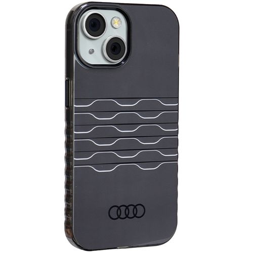 Etui Audi do iPhone 15, iPhone 14, iPhone 13, Czarny, MagSafe na Arena.pl