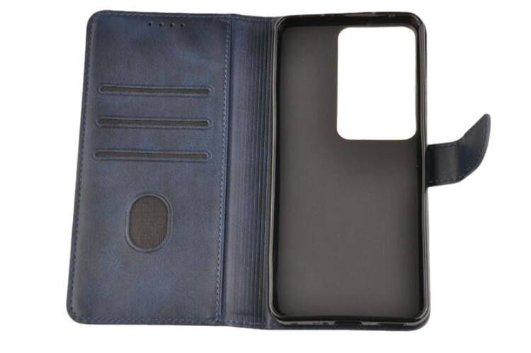 Etui portfel Wallet do Oppo Reno 11F 5G granatowy zdjęcie 4