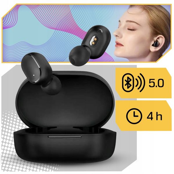 SŁUCHAWKI BEZPRZEWODOWE XIAOMI EARBUDS BASIC 2 + POWERBANK GRATIS zdjęcie 3