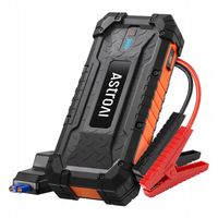 2 x AstroAI S8 Ultra Urządzenie 3w1 Jump Starter 12V Powerbank QC + Światła