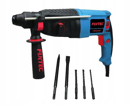 FIXTEC Młotowiertarka SDS Plus 800W walizka+dłuta na Arena.pl