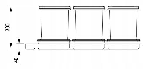 Kosze do segregacji odpadów / Pojemniki na odpady REJS 90 na Arena.pl