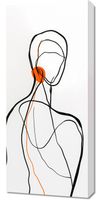 Obraz 40x90cm Pustka w Barwie