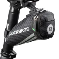 Torba rowerowa Rockbros C28BK pod siodełko - czarna