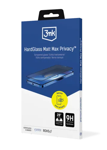 apple iphone 17 pro max - 3mk hardglass matt max privacy na Arena.pl