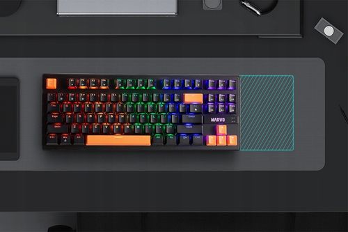 Klawiatura Mechaniczna Krone 87 RGB Gaming anty-ghosting KG901c na Arena.pl