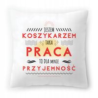 Poduszka Dla Koszykarza Na Urodziny Prezent Z Nadrukiem Ze Zdjęciem