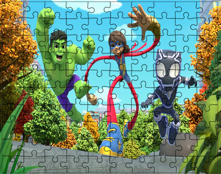 Puzzle Spidey i Przyjaciele zdjęcie 1