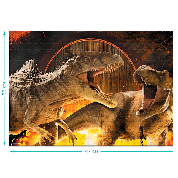 Puzzle Jurassic World Rex 500 El. Dodo 200447 zdjęcie 3