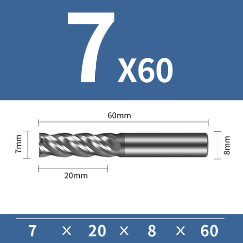 Frez trzpieniowy 4-ostrzowy VHM HYPERCUT Rozmiar: Ø2x6x4Dx50L na Arena.pl