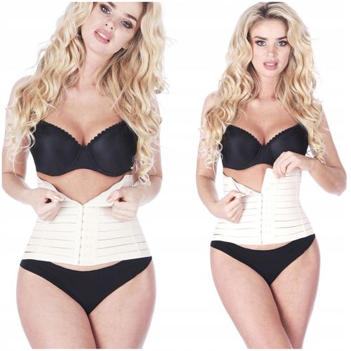 Orirose PAS gorset mocno WYSZCZUPLAJĄCY brzuch talię poporodowy Z REGULACJĄ na Arena.pl