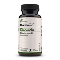Rhodiola - Różeniec Górski Ekstrakt 140 mg 90 Kapsułek Bezglutenowy