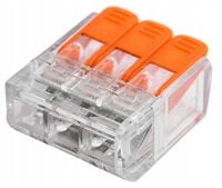 SZYBKOZŁĄCZKA NA DRUT LINKĘ LINKA 3x4 100szt WagIN