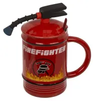 Kubek Strażaka z Pokrywką 450 ml - Straż Pożarna