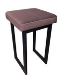TABORET SOLID STOŁEK LOFT 60cm PIANO FIOLET