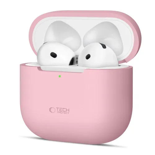 Etui Tech-Protect Silicone na Apple AirPods 4 - różowe na Arena.pl
