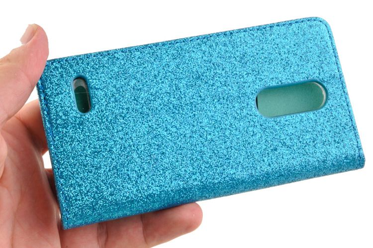 Etui Smart Brokat do LG K9 / K8 2018 niebieski zdjęcie 10