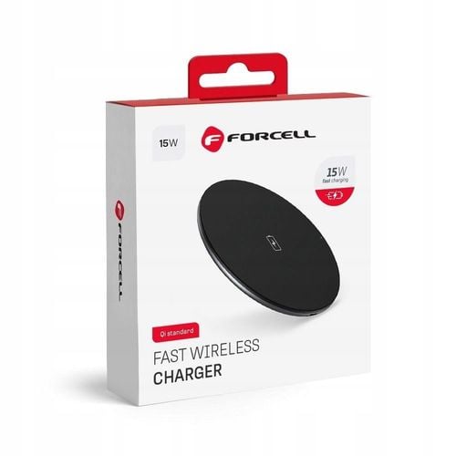 Ładowarka indukcyjna Qi 15W czarna Forcell do Google Pixel 3 na Arena.pl