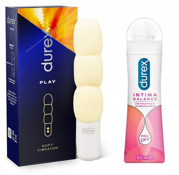 Durex Soft Wibrator Damski Silikonowy Usb + Żel Intymny Z Prebiotykiem 50ml zdjęcie 1