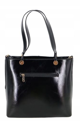 Torebka damska klasyczna teczka duża A4 wiele kieszeni wielozadaniowa na Arena.pl