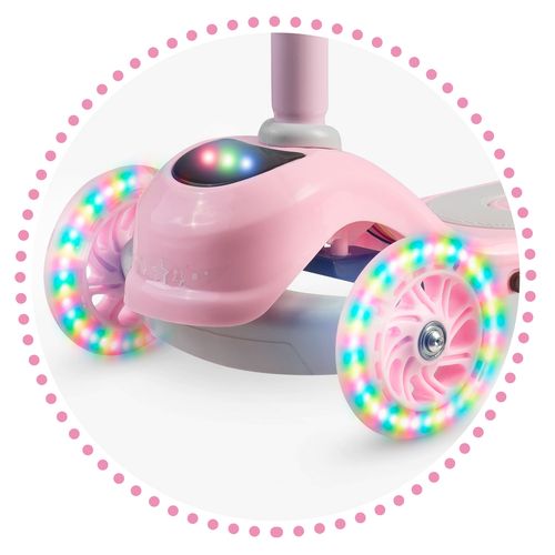 Hulajnoga trójkołowa Ricokids Piko - różowa na Arena.pl