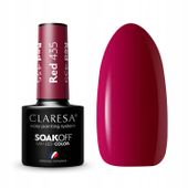 CLARESA Lakier hybrydowy RED 435 - 5g