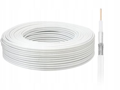 KABEL KONCENTRYCZNY KONCENTRYK ANTENOWY 4K GRUBY PRZEWÓD RG6 6,8MM 25M na Arena.pl